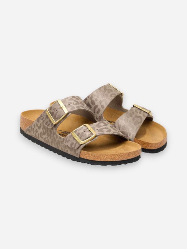 Birkenstock Arizona Leo Gray Taupe 1031941