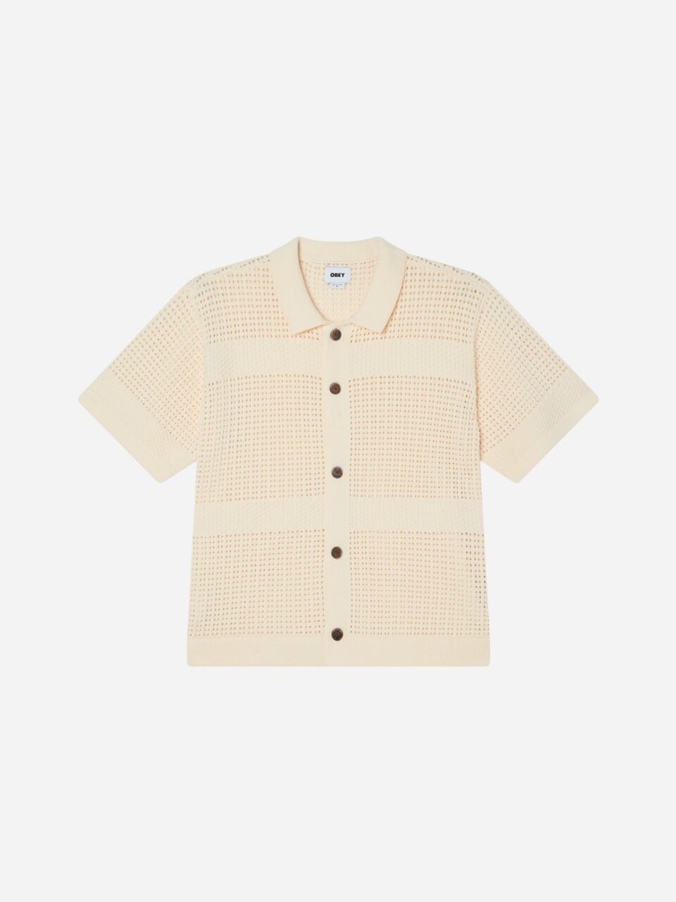 Obey Zach Sweater Shirt Unbleached 151000122