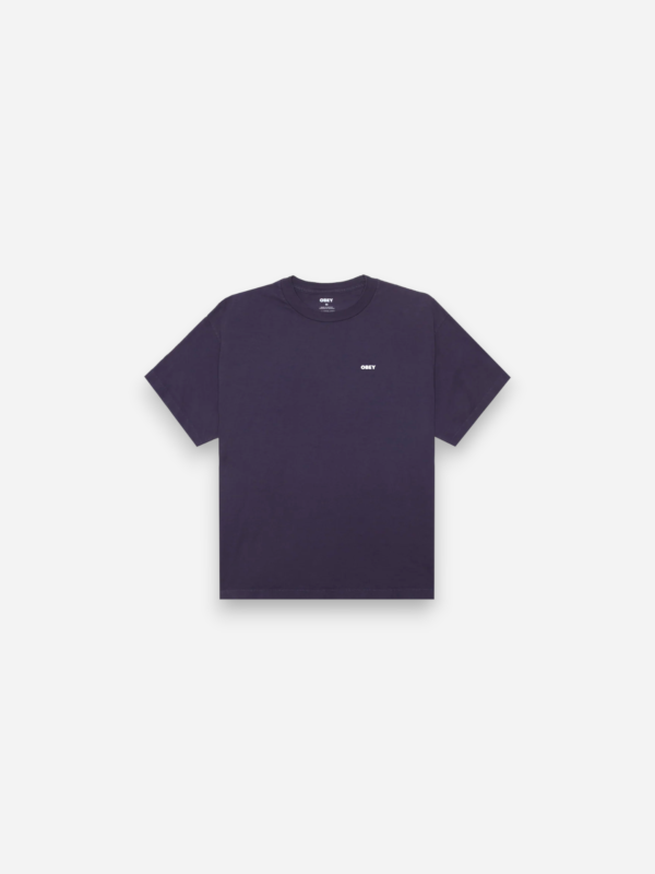 Obey Bold Icon Face Tee Pigment Purple Velvet 167924099