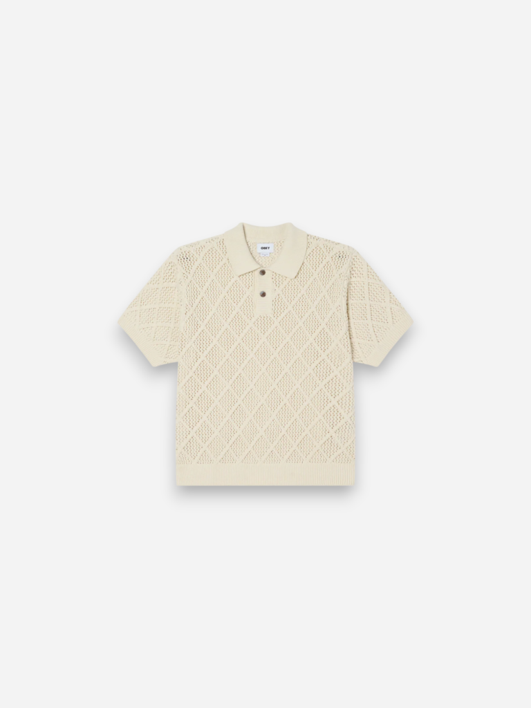 Obey Eryk Polo Sweater Birch 151000121