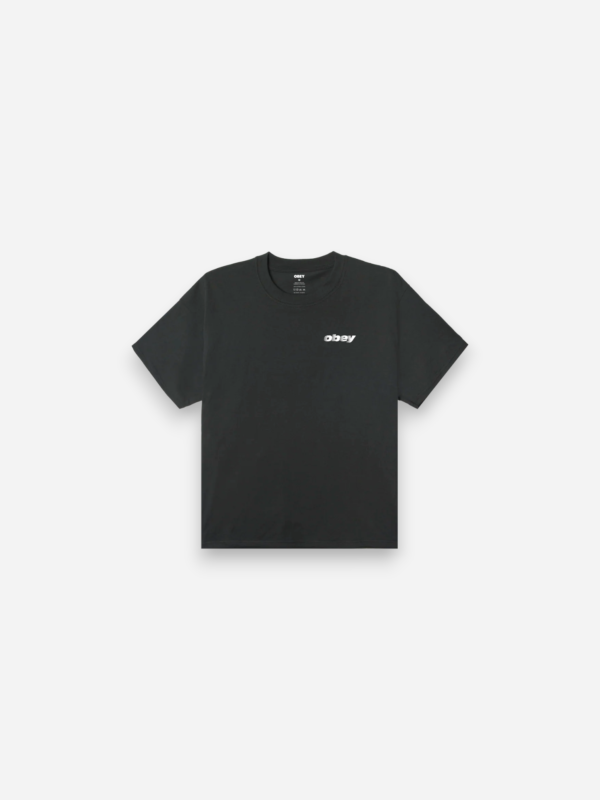 Obey Exports Tee Vintage Black 168024319