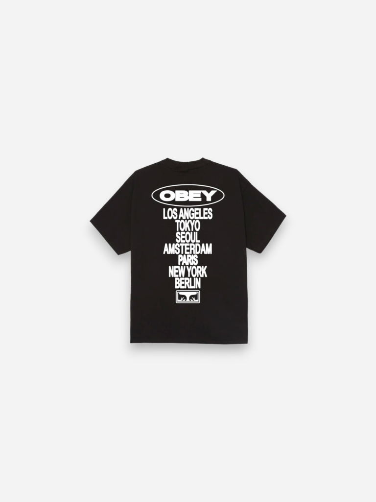 Obey Global Impact Tee Black 165264310