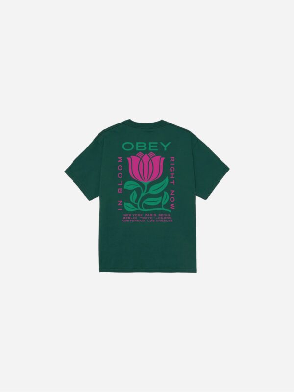 Obey In Bloom Tee Rainforest 165264329