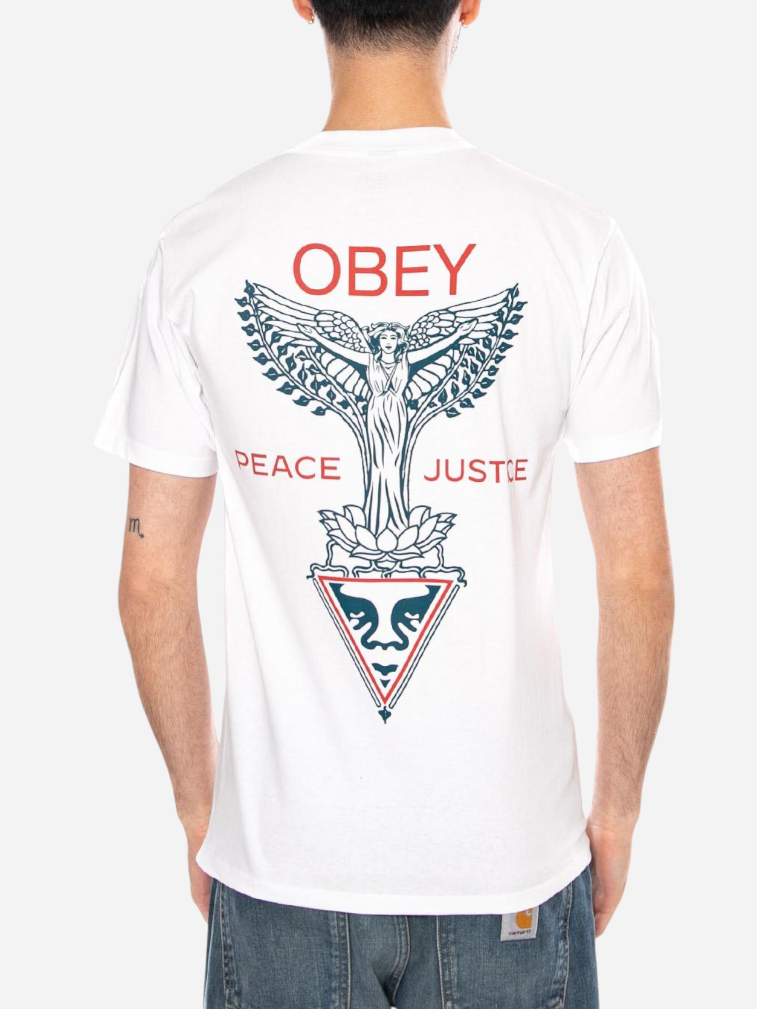 Obey Nouveau Angel Tee White 1652642991