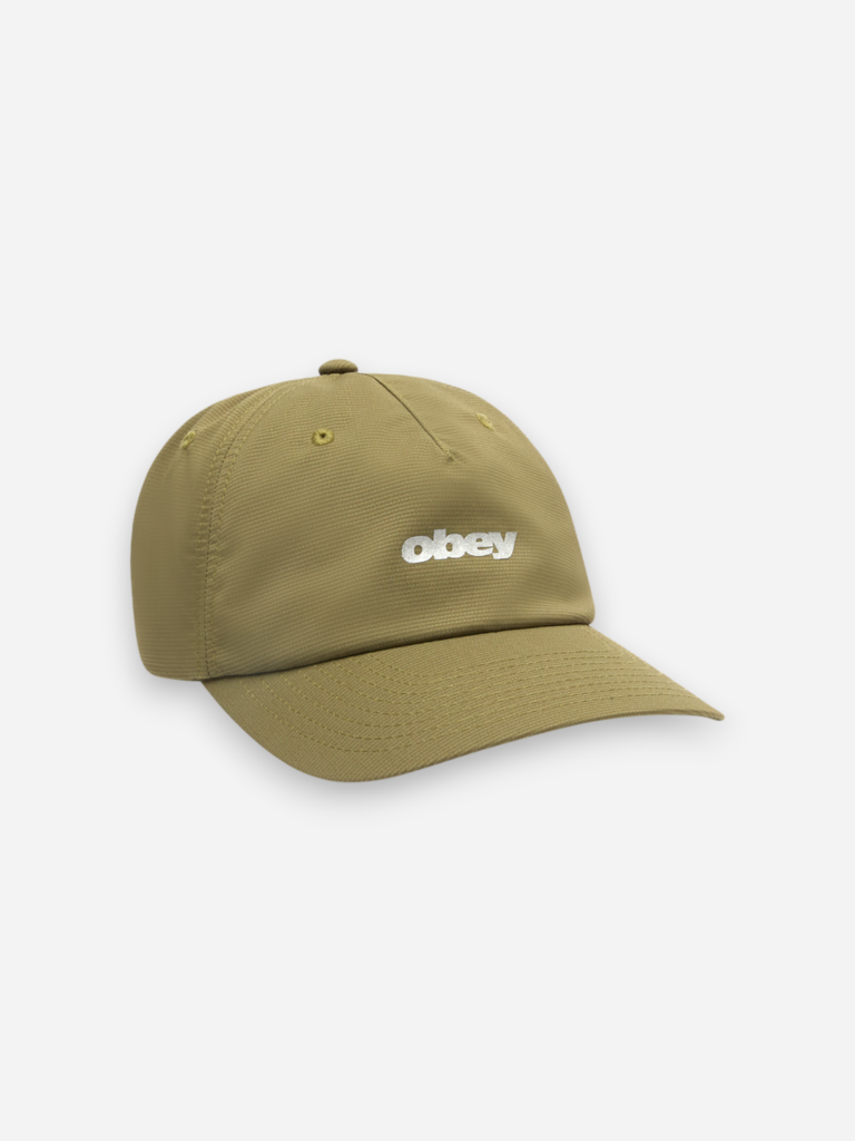 Obey Stride 5 Panel Strapback Olive 100490152