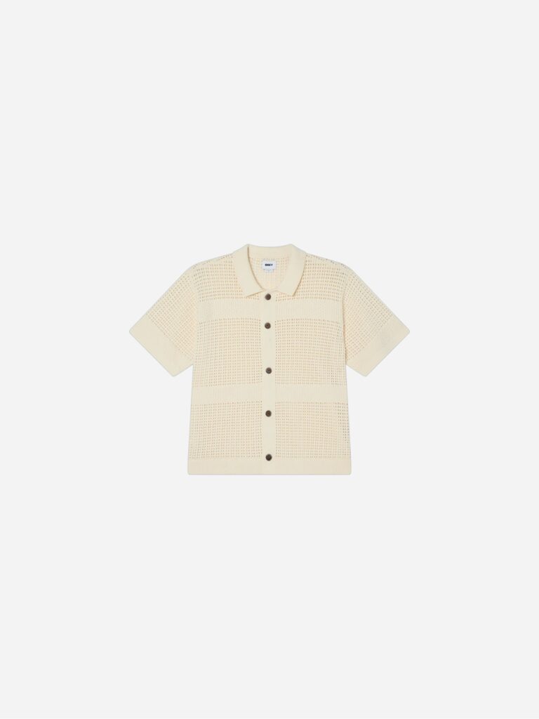 Obey Zach Sweater Shirt Unbleached 151000122