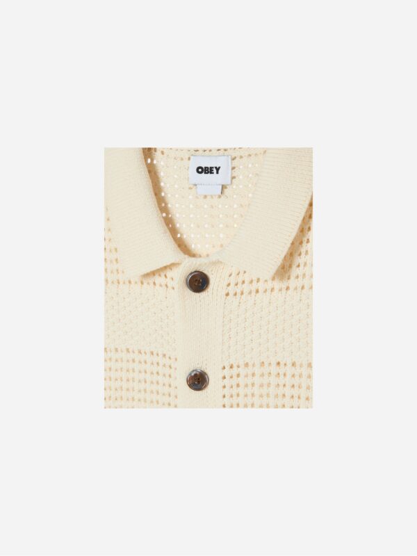Obey Zach Sweater Shirt Unbleached 151000122