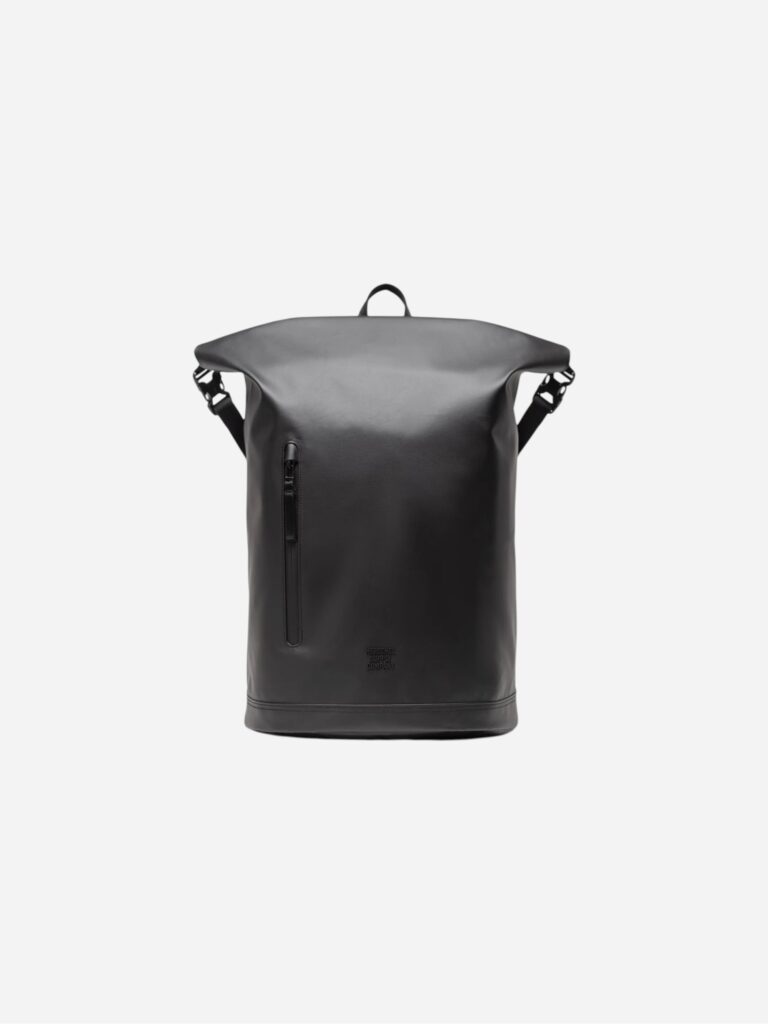 Herschel Roll Top Backpack Weather Resistant 26L Black