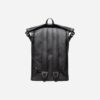 Herschel Roll Top Backpack Weather Resistant 26L Black