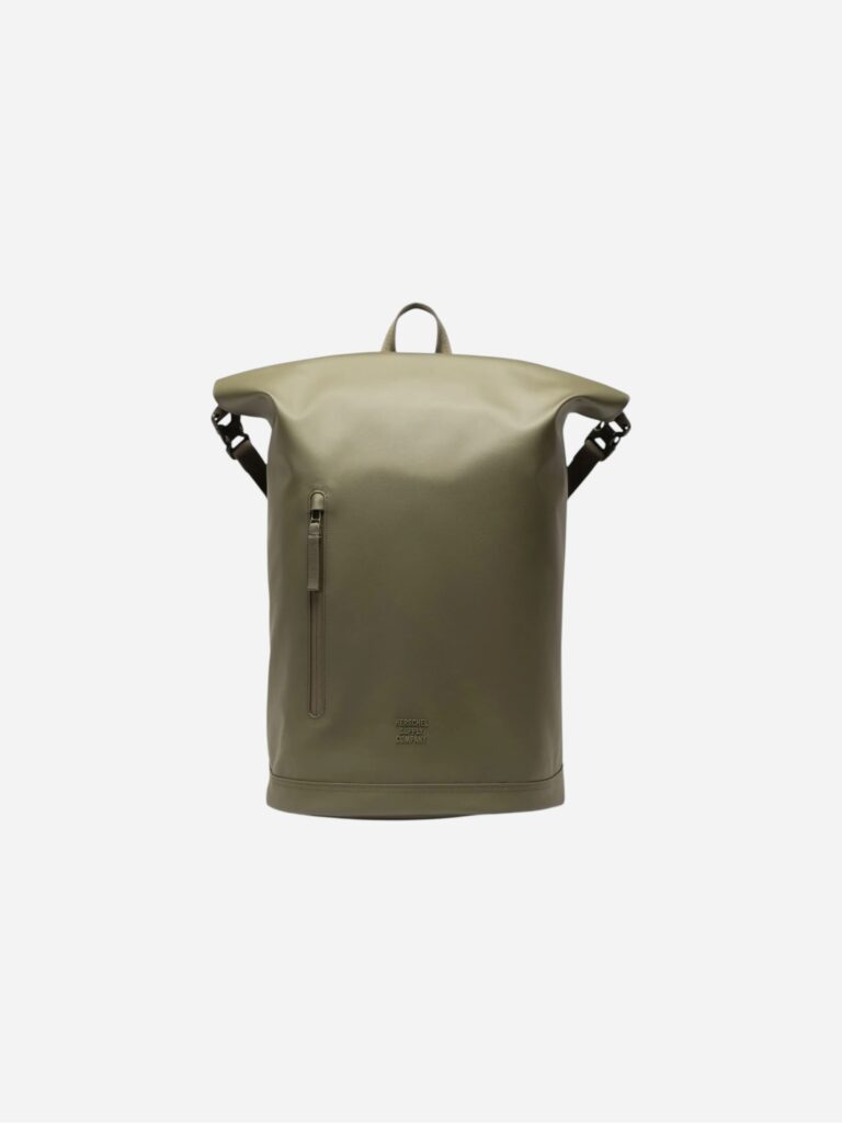 Herschel Roll Top Backpack Weather Resistant 26L Ivy Green