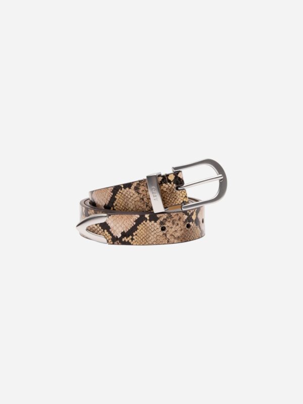 Classic Leather Belt Snake 100050041