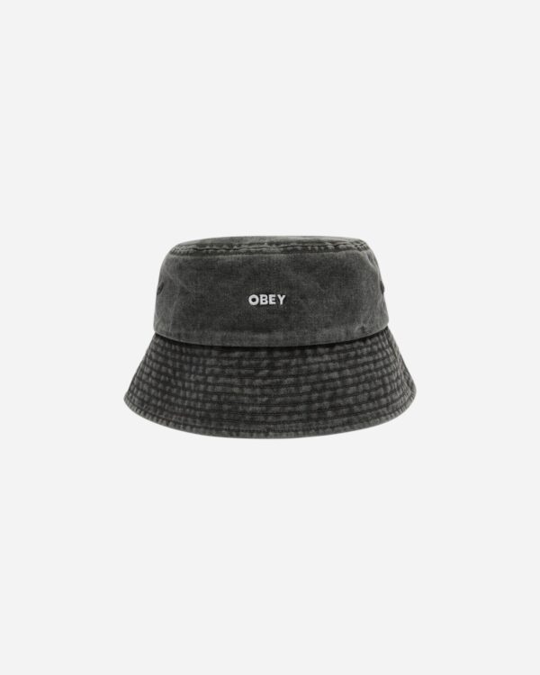 Bold Pigment Twill Bucket Hat Pigment Black 100520096