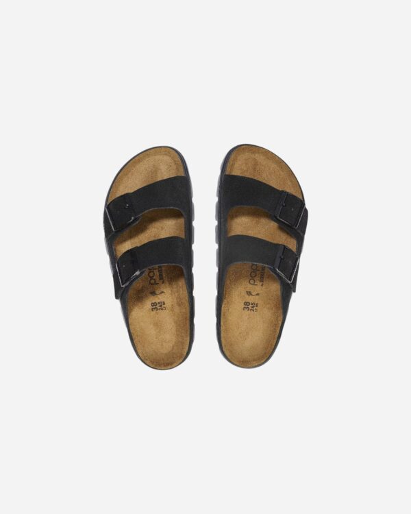 Birkenstock Arizona Chunky Black Suede Leather
