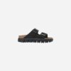 Birkenstock Arizona Chunky Black Suede Leather