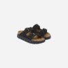 Birkenstock Arizona Chunky Black Suede Leather