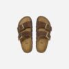 Birkenstock Arizona Chunky Dark Tea Suede Leather