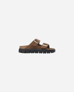 Birkenstock Arizona Chunky Dark Tea Suede Leather_3