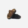 Birkenstock Arizona Chunky Dark Tea Suede Leather
