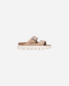 Birkenstock Arizona Chunky Warm Sand Suede Leather_2