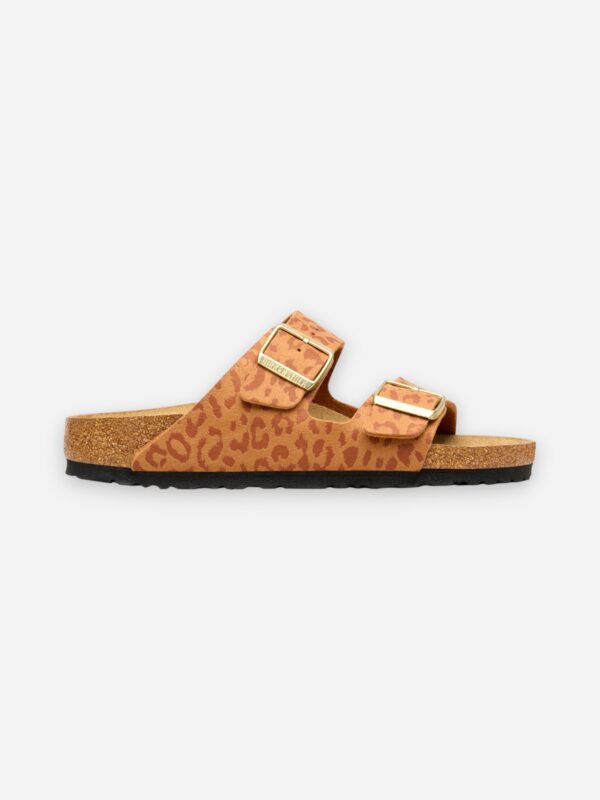 Birkenstock Arizona Leo Pecan Synthetics