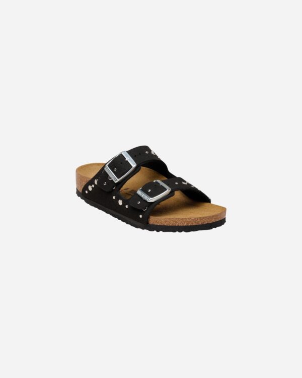Birkenstock Arizona Rivet Kids Soft Black Synthetics
