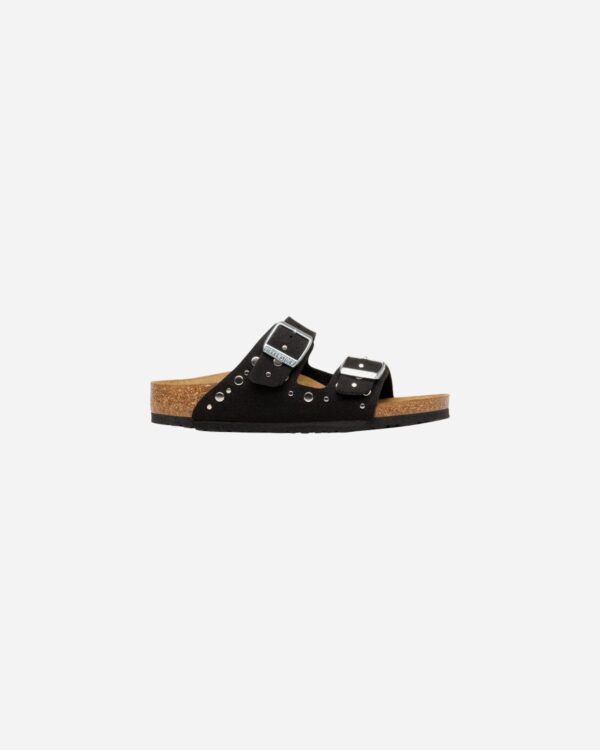 Birkenstock Arizona Rivet Kids Soft Black Synthetics