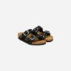 Birkenstock Arizona Rivet Kids Soft Black Synthetics