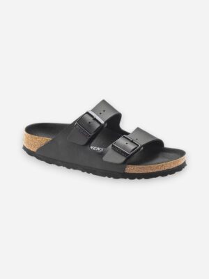 Birkenstock Arizona Triples Black Birko Flor