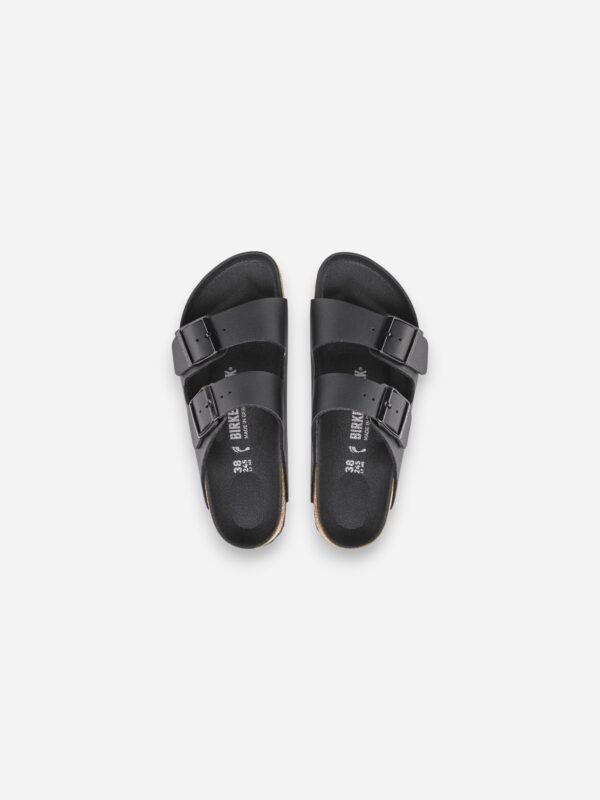 Birkenstock Arizona Triples Black Birko Flor