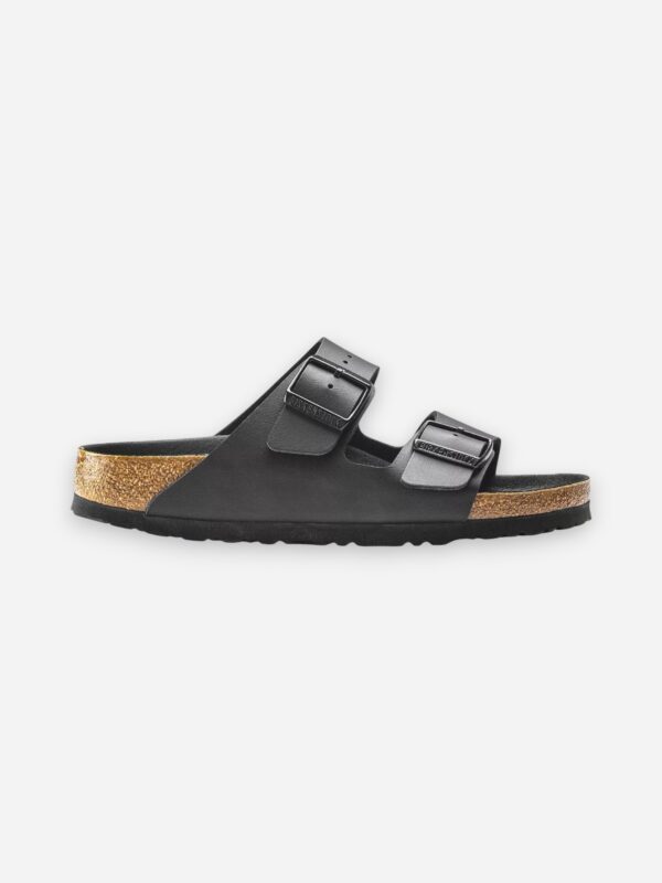Birkenstock Arizona Triples Black Birko Flor