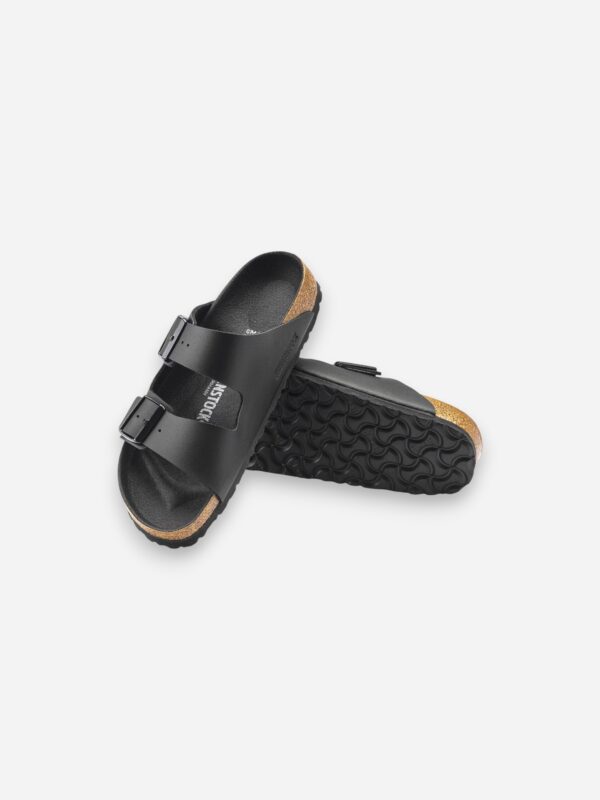 Birkenstock Arizona Triples Black Birko Flor