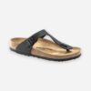 Birkenstock Gizeh Black Birko Flor