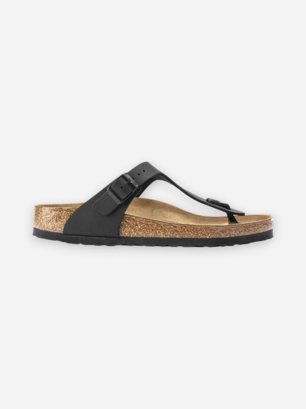 Birkenstock Gizeh Black Birko Flor