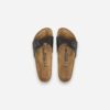 Birkenstock Madrid Black Birko Flor