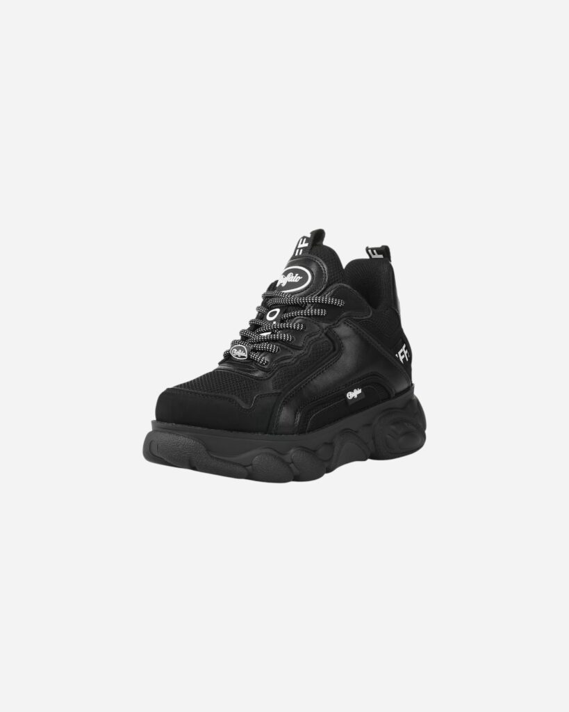 Buffalo Cld Chai Vegan Nubuck Mesh Black XE08