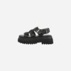 Buffalo Pluto Fisher Vegan Nappa Black XE08