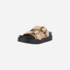 Buffalo Raya Ari Bo Vegan Raffia Cream Black XE08