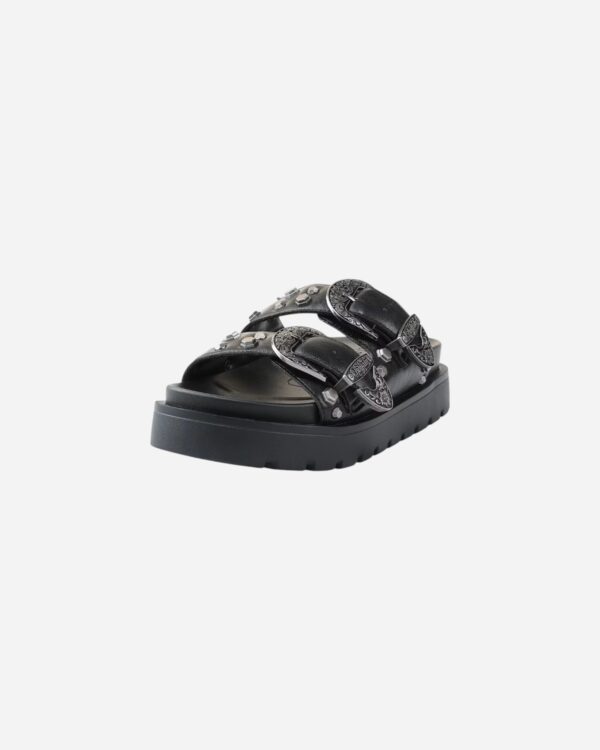 Buffalo Raya Ari West Vegan Nappa Black XE08