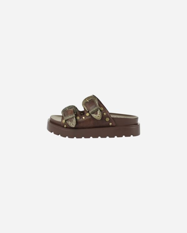 Buffalo Raya Ari West Vegan Nappa Brown XE08