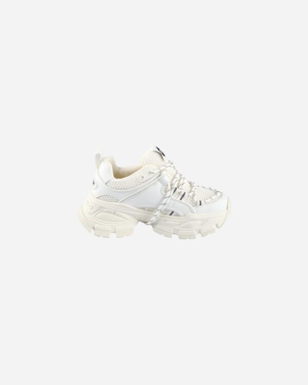 Buffalo Saturn Lace Vegan Nappa Mesh White XE08