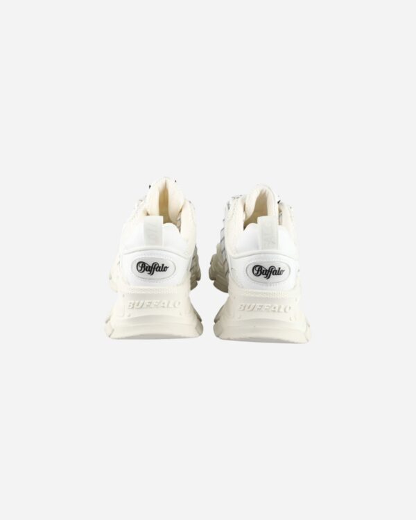 Buffalo Saturn Lace Vegan Nappa Mesh White XE08