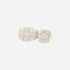 Buffalo Saturn Lace Vegan Nappa Mesh White XE08