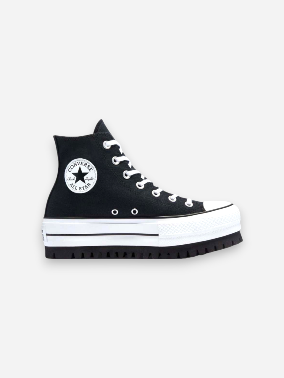 Converse CTAS Lift Canvas LTD HI Black Black Trek