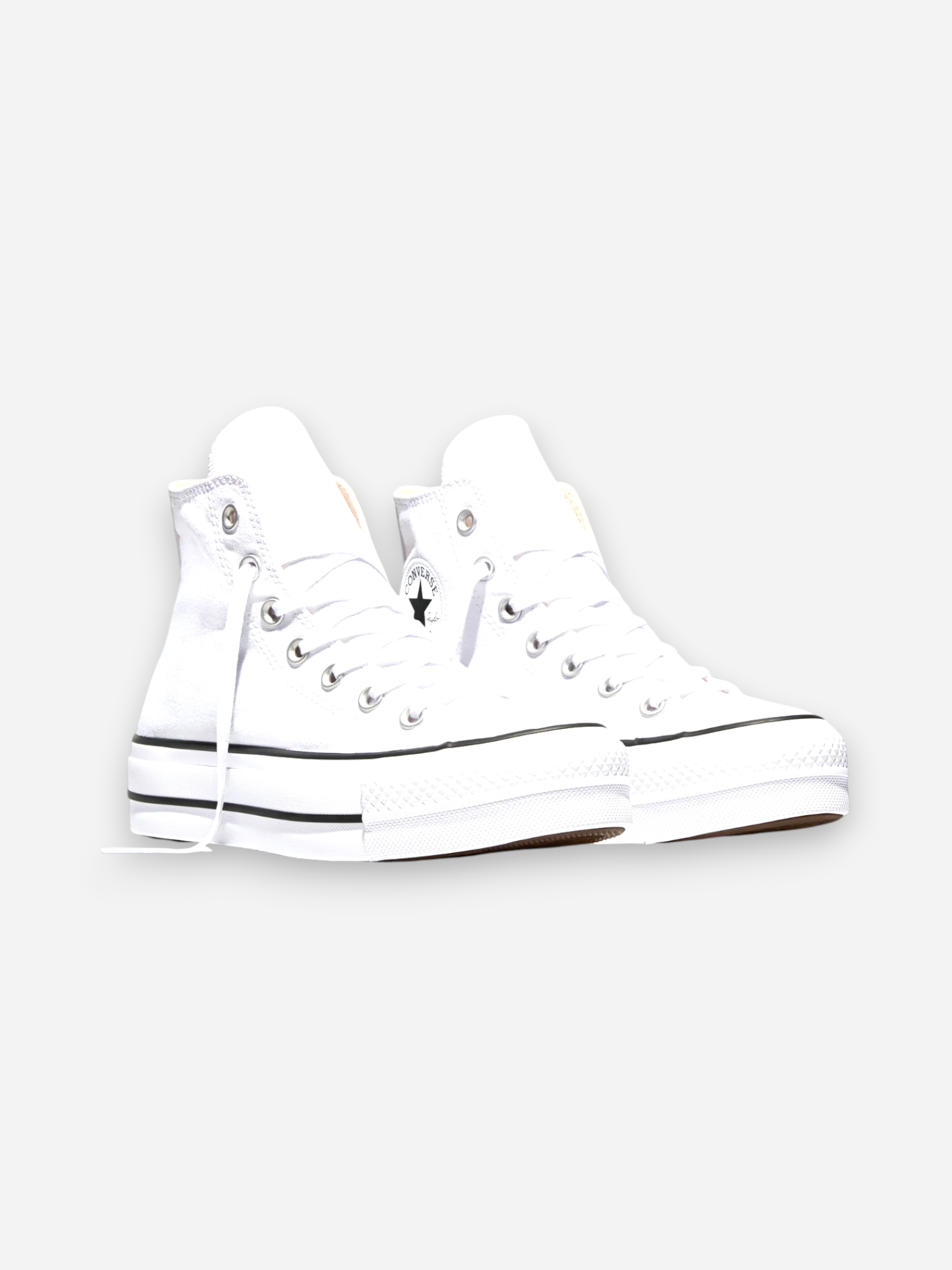 Converse CTAS Lift HI White Black White-1