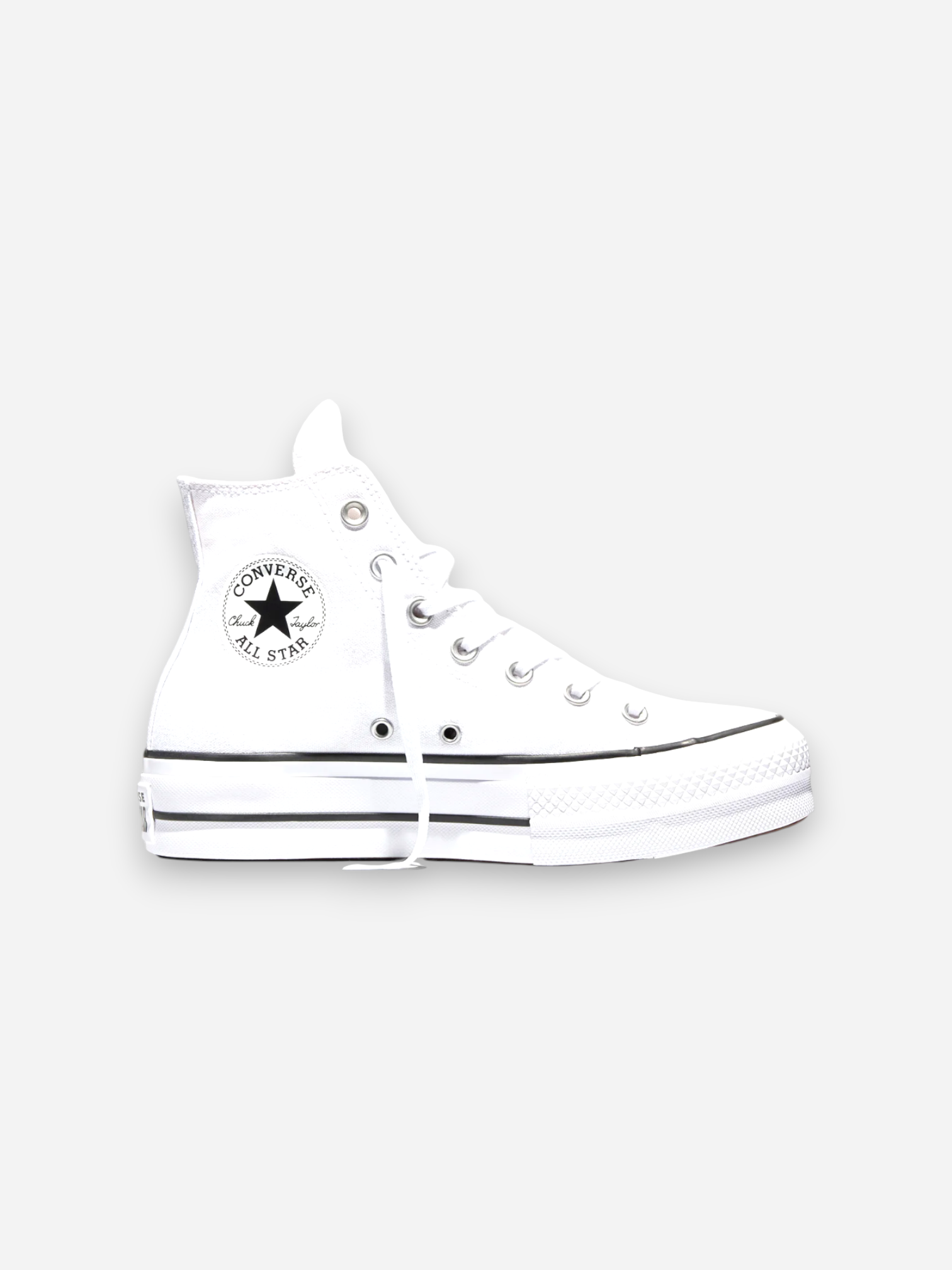 Converse CTAS Lift HI White Black White