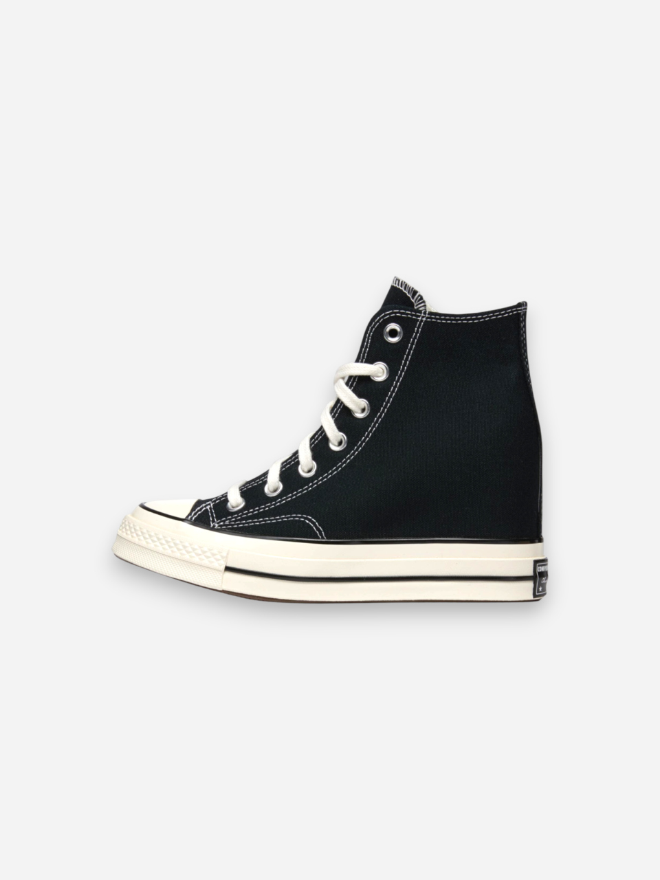 Converse Chuck 70 Wedge HI Black Egret White