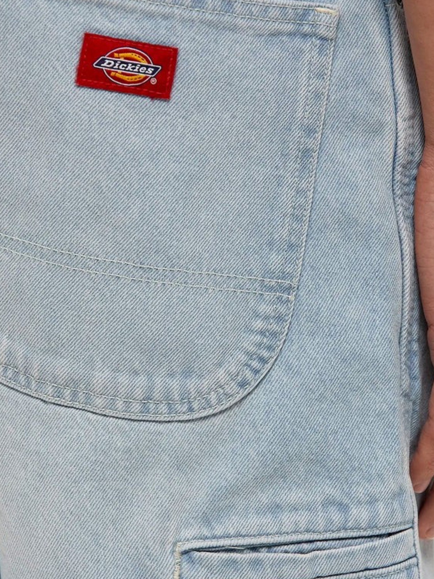 Dickies 958 13 Inch Loose Short Jeans Fog Blue1 (2) (1)