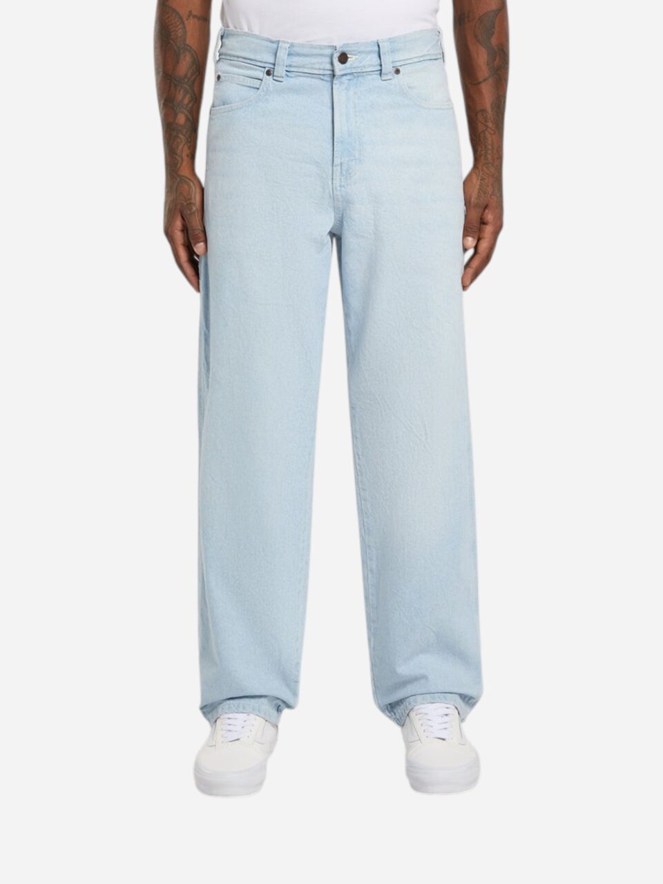 Dickies 958 Baggy Tapered Work Jeans Fog Blue