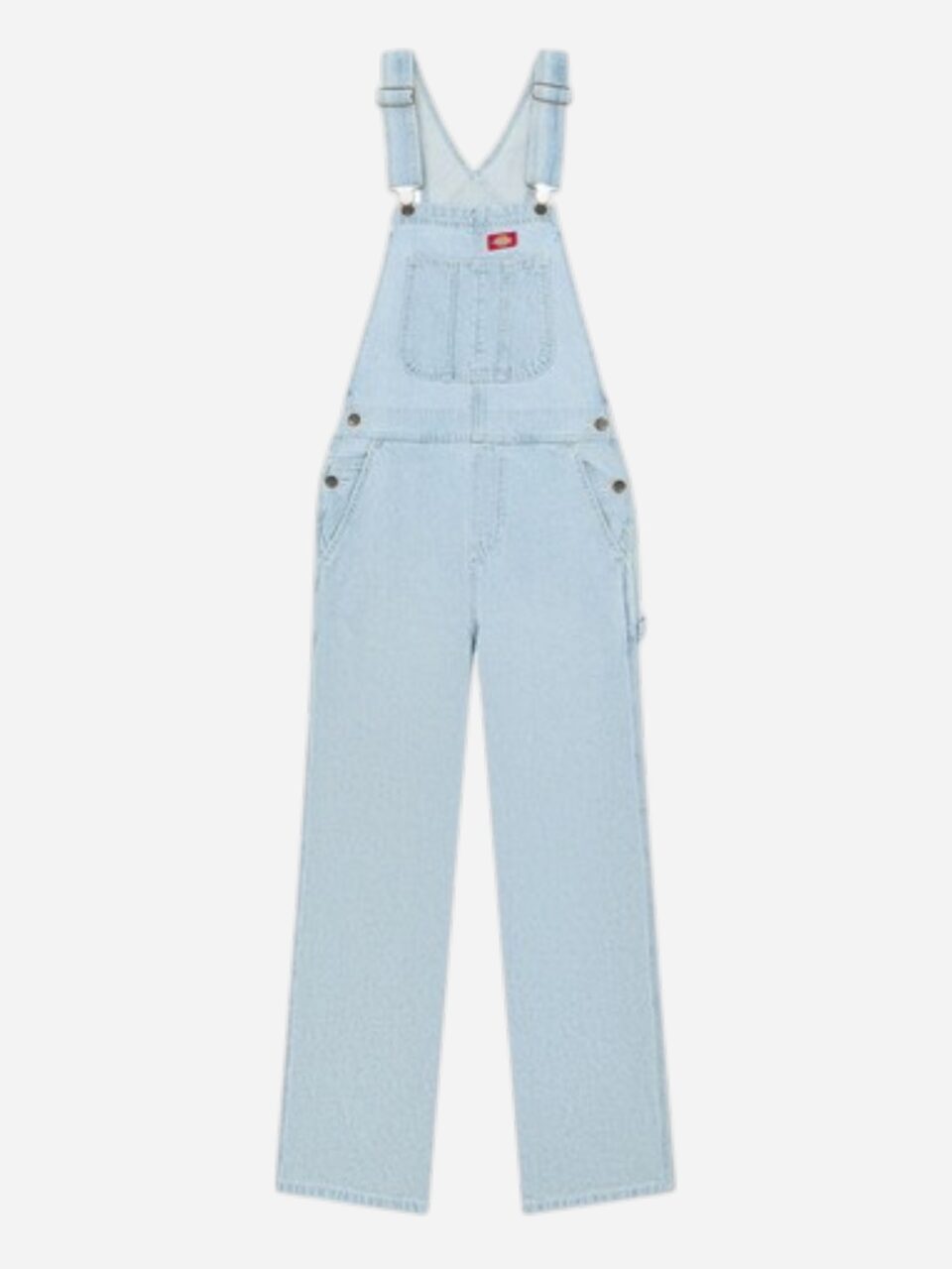 Dickies Loose Denim Bib W Fog Blue
