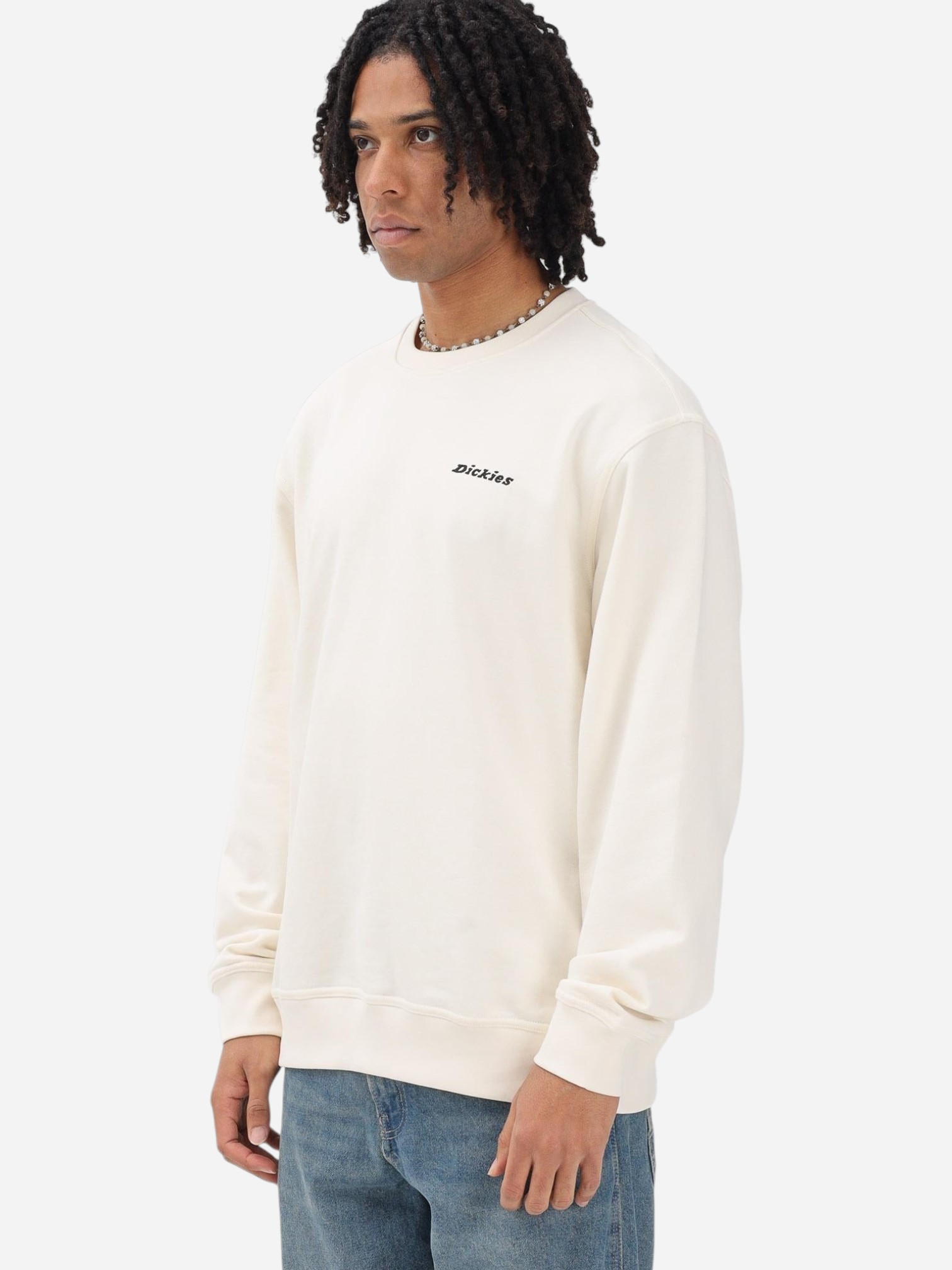 Dickies Loretto Sweatshirt Ecru1 (1)